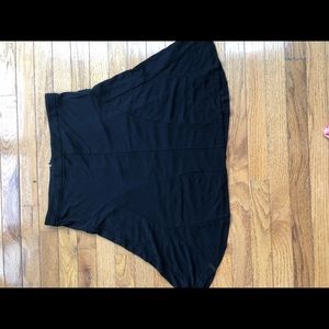 DKNY flowy ALine black Skirt